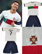 Conjunto De La Selección Portugal Cristiano Ronaldo # 7 Cr7