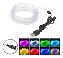 Hilo Neon Decorativo Usb Luz Rgb 2mt Interruptor Auto Tuning