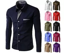 Camisa De Algodon Slim Fit Para Caballero