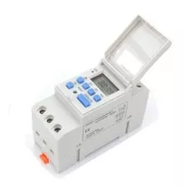 Timer Digital Temporizador 16 Prog. Diarias Thc-15a 220v.