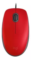 Mouse Logitech M110 Rojo 910-005492