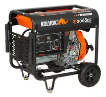 Generador Monofas Diesel Kolvok Go65de 6,5kva ¡envío Gratis!