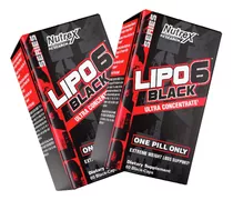 2 Lipo 6 Black Uc (pack) Nutrex