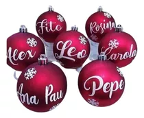 Esferas Navideñas Personalizadas