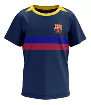 Camisa Barcelona Licenciada Infantil Braziline Epoch
