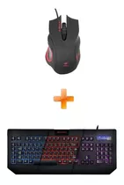 Teclado Gamer C/ Macro + Mouse Gamer 3200dpi - Preto C3tech