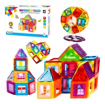 Juego Bloques Magnéticos 70 Pcs Juguete Construcción El Rey