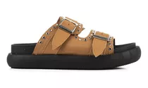 Birks De Mujer Batistella Sandalia De Cuero Suela Con Tachas