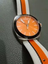 Reloj Hugo Boss Naranja Excelente Estado. Sin Pila.