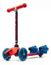 Scooter Lanza Humo Spiderman Color Multicolor