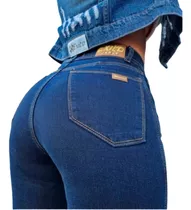 Jean Mujer Elastizado Frizado Ideal Para El Invierno 36-50