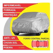 Capa Cobrir Carro Impermeavel Forrada - Proteção Uv Chuva +
