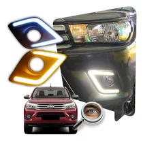 Hilux 2016 2018 Leds Drl Para Faros Antinieblas Tuningchrome