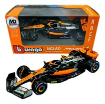 Automóvel Fórmula 1 Mclaren Mcl36 2022 Norris Riccione Escala 1:43 Cor Mcl60 4 Norris 2023