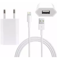 Cargador Usb Pared + Cable Para iPhone 6 7 8 X Xs Xr Se 11 ®