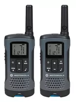 Par De Handys Walkie Talkie Motorola T200 Con Bateria Y Cargador