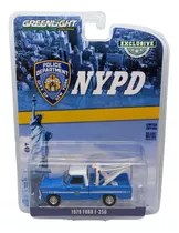 Carrito Greenlight 1:64 1979 Ford F-250 Nypd