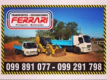 Excavaciones,limpieza De Terrenos,arena,pedregullo,bobcat