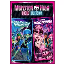 Monster High Doble Diversion Viernes De Patin - Dvd Original