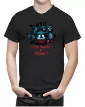 Camiseta Five Nights At Freddy's Filme Jogo Fnaf Bonnie Foxy