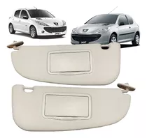  Visera Peugeot 206 2001 - 2010 Izquierda + Derecha