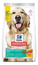 Alimento Hill's Science Diet Perfect Weight Para Perro Adulto Todos Los Tamaños Sabor Pollo En Bolsa De 28.5lb