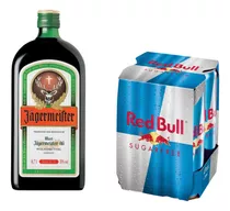 Jagermeister 700ml + Red Bull Sugar Free 250ml X4 - Gobar®