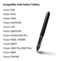 Caneta Huion Digital P68 H420 Dwh69 H1600 W58 H610d - Brasil