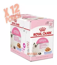 Royal Canin Pouch Kitten Caja X 12 Unidades 1.2 Kg Nuska 