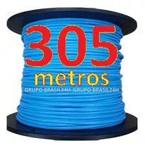 Cabo Rede Cat5e Azul 305m Cat5-e Cat-5e Caixa Cx Connect