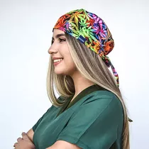 Gorro Quirúrgico Dama. Talla U. Estampado 