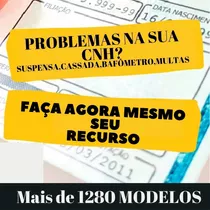 Mais De 1280 Modelos De Recursos De Multa De Trânsito