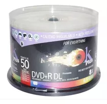 Dvd Virgen Ok Plus Dvd+r Doble Capa Dual Layer 8.5gb Printea