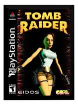 Quadro Decorativo Capa A3 33x45 Tomb Raider 1 Playstation 1