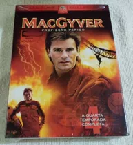 Box Dvd Macgyver 4ª Temporada Completa Original Novo Lacrado