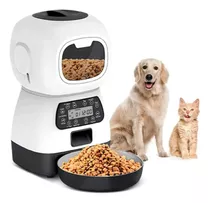 Dispensador Alimento Automático Perros Gatos Mascota Voces