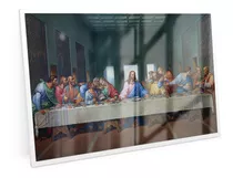 Quadro A Última Ceia Religioso Para Sala Quarto Escritório