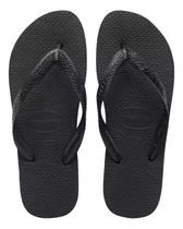 Ojotas Havaianas Color Negro Originales Local Ernesto Shoes