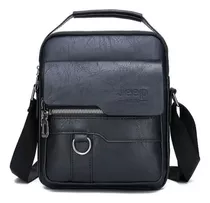 Bolso Tipo Carriel En Cuero Marca Jeep Hombre