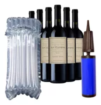 20 Embalagem Transporte Garrafa Bebida Vinho Proteção Viagem