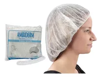 Cofia Gorro Plisado Desechable Ambiderm Paquete Con 100 Pz