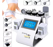 Máquina Multifuncional Con Cavitación Ultrasónica 9 En 1 40k Radiofrecuencia, Lipoláser, Electroestimulación, Bio Led