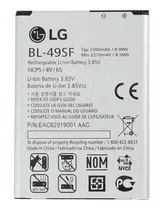 Batería Oem LG G4 Beat 3.8v 2300mah 8.9wh Modelo: Bl-49sf