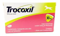 Anti-inflamatório Para Cachorro Trocoxil 30mg - Zoetis