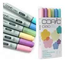 Marcadores Copic Ciao X 6 Pastel Tone Doble Punta