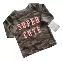 Remera Camuflada Beba Carters 18 Meses 