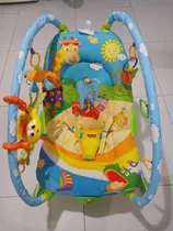  Silla Mecedora Vibradora Porta Bebe+ Gimnasio Bebe Manta