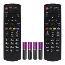 Kit 2 Controle Remoto Para Tv Panasonic Viera Tc-32a400b