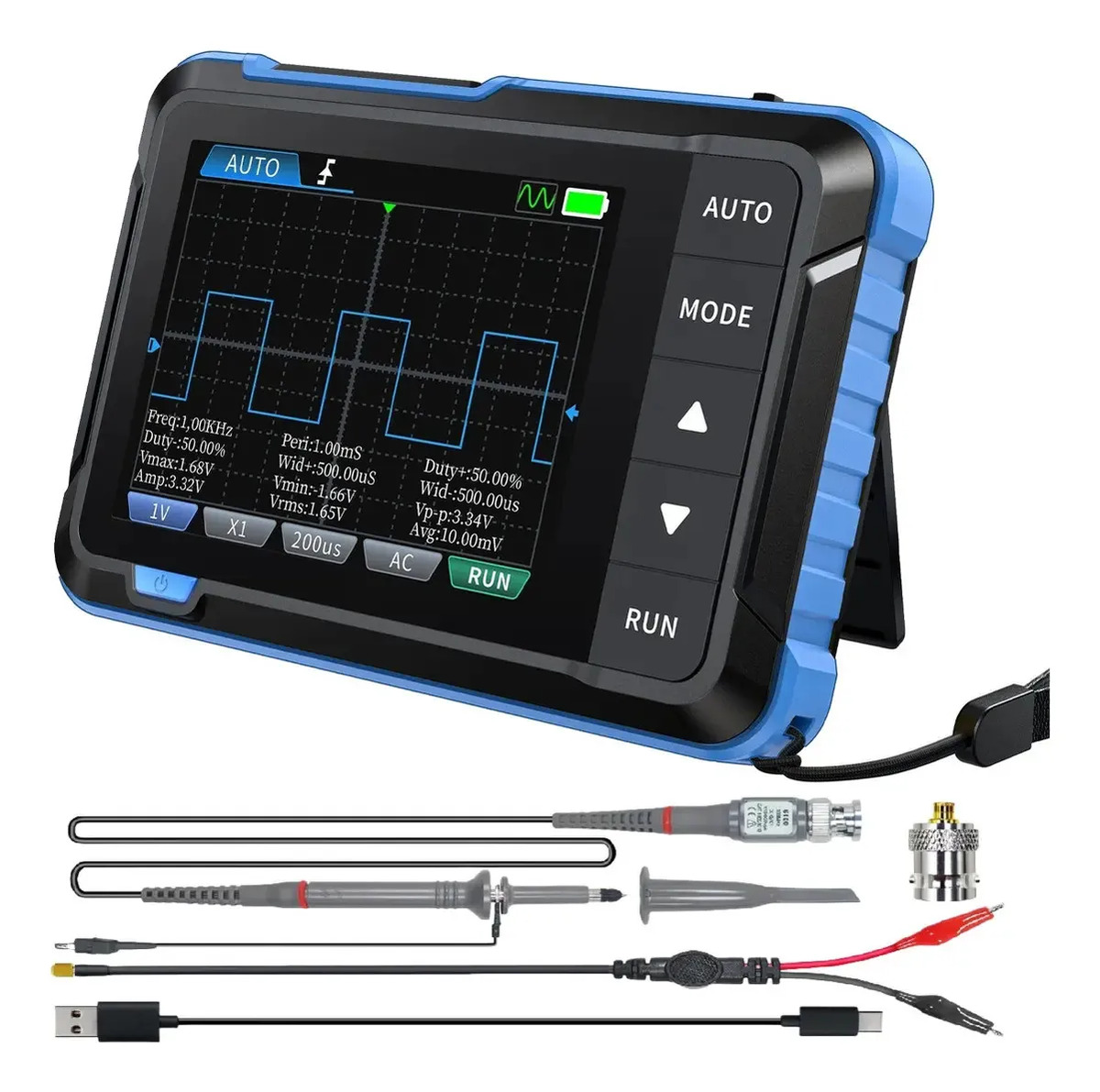 Osciloscopio Dso153 Plus Dds Generador De Señales