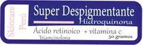  Crema Super Despigmentante  + Jabon  Hidroquinona 5% 50 G